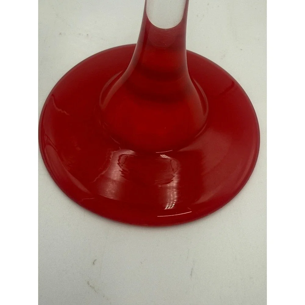 St. Louis Cardinals‎ Wine Glasses Set of 2 Hand Painted MLB Baseball Red Stem